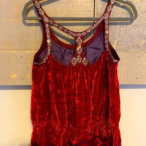 COPY - Free People Shirt/Dress - Velvet with Sequins